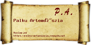 Palku Artemíszia névjegykártya
